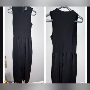 OQQ Zipper Backed Jumpsuit